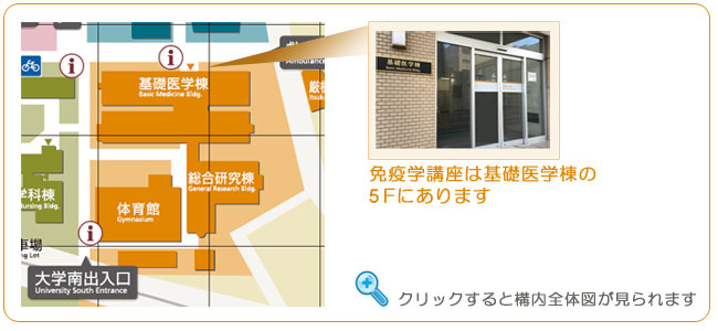 奈良県立医科大学 建物配置図
